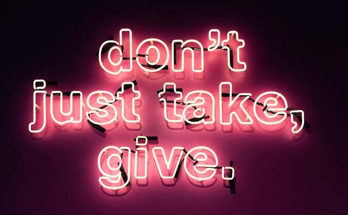 Give and take